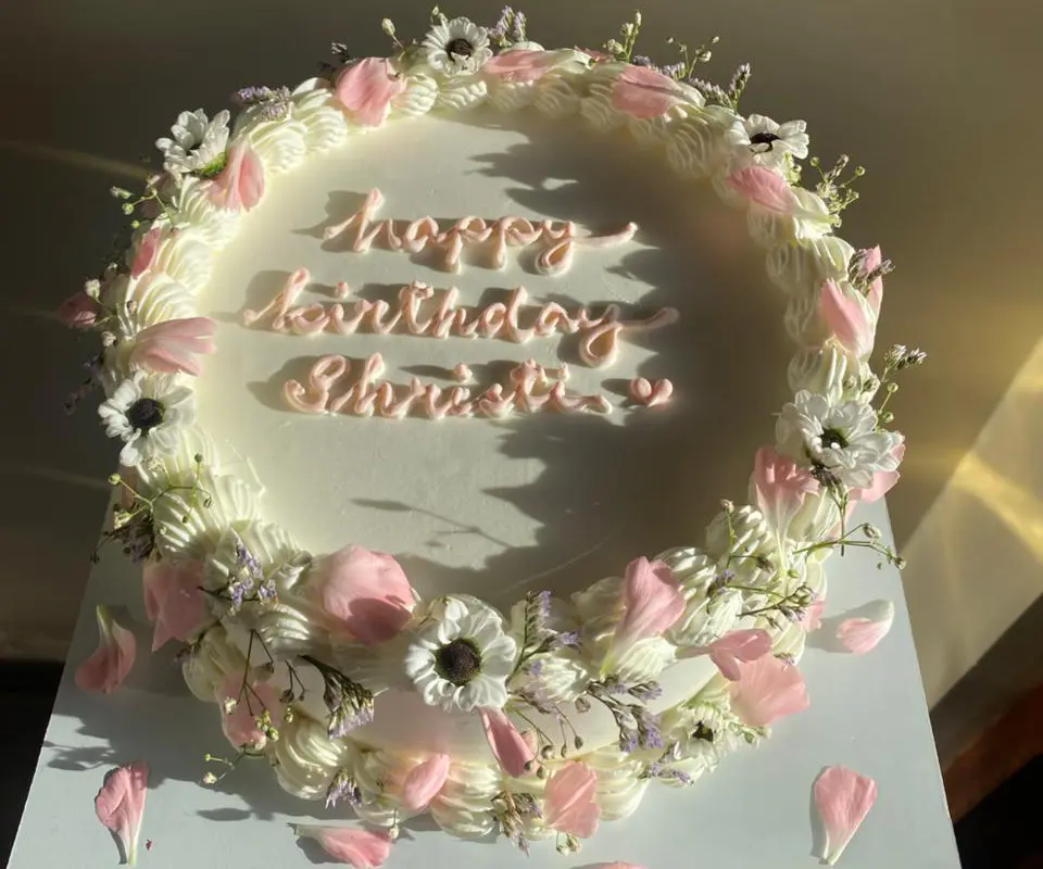 Floral Cake (1kg) Picture